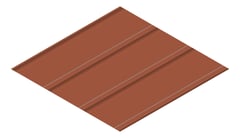 3D Presentation Image of Metal SheetCladding Fielders Finesse Grandeur325 Aries