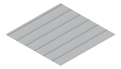 3D Presentation Image of Metal SheetCladding Fielders Finesse Grandeur325 BluegumMatt