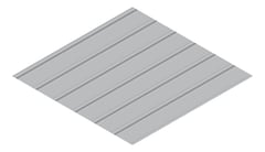 3D Presentation Image of Metal SheetCladding Fielders Finesse Grandeur325 Bluegum