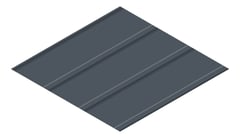 3D Presentation Image of Metal SheetCladding Fielders Finesse Grandeur325 Celestian