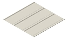 3D Presentation Image of Metal SheetCladding Fielders Finesse Grandeur325 DuneMatt