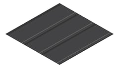 3D Presentation Image of Metal SheetCladding Fielders Finesse Grandeur325 MonumentMatt