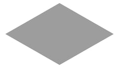 3D Presentation Image of Metal SheetCladding Fielders Finesse Grandeur525 BluegumMatt