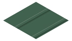 3D Presentation Image of Metal SheetCladding Fielders Finesse Grandeur525 CottageGreen