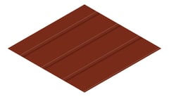 3D Presentation Image of Metal SheetCladding Fielders Finesse NeoRoman275 ManorRed