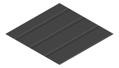 3D Presentation Image of Metal SheetCladding Fielders Finesse NeoRoman275 MonumentMatt