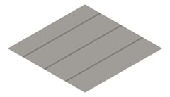 3D Presentation Image of Metal SheetCladding Fielders Finesse NeoRoman275 Wallaby