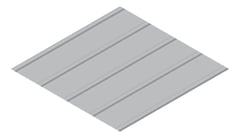 3D Presentation Image of Metal SheetCladding Fielders Finesse NeoRoman475 Bluegum