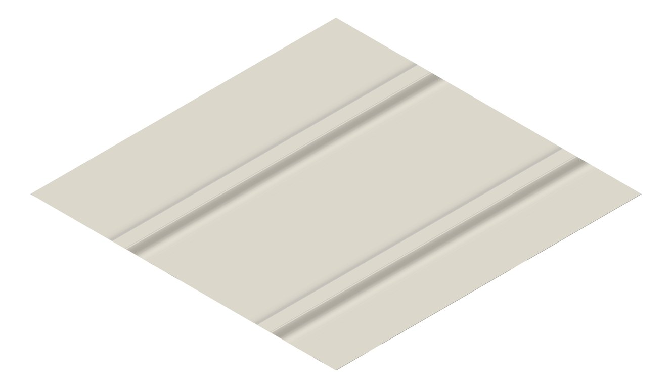 3D Presentation Image of Metal SheetCladding Fielders Finesse NeoRoman475 Dune