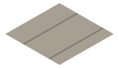 3D Presentation Image of Metal SheetCladding Fielders Finesse NeoRoman475 Gully