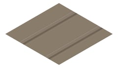 3D Presentation Image of Metal SheetCladding Fielders Finesse NeoRoman475 Jasper