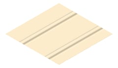 3D Presentation Image of Metal SheetCladding Fielders Finesse NeoRoman475 Paperbark