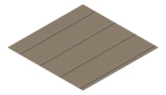 3D Presentation Image of Metal SheetCladding Fielders Finesse Prominence265 Jasper