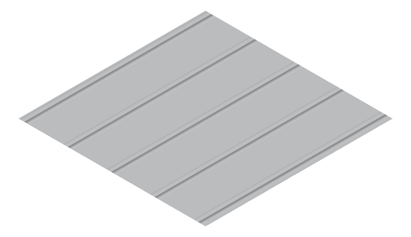 3D Presentation Image of Metal SheetCladding Fielders Finesse Prominence465 Bluegum