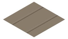 3D Presentation Image of Metal SheetCladding Fielders Finesse Prominence465 Jasper