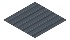 3D Presentation Image of Metal SheetCladding Fielders Finesse Shadowline305 Celestian