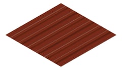 3D Presentation Image of Metal SheetCladding Fielders Finesse Shadowline305 ManorRed