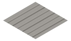 3D Presentation Image of Metal SheetCladding Fielders Finesse Shadowline305 Wallaby