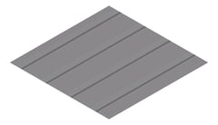 3D Presentation Image of Metal SheetCladding Fielders CDek Basalt