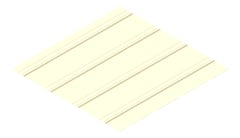 3D Presentation Image of Metal SheetCladding Fielders CDek ClassicCream