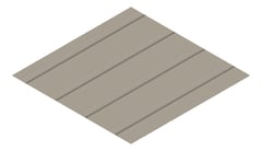 3D Presentation Image of Metal SheetCladding Fielders CDek Gully