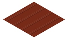 3D Presentation Image of Metal SheetCladding Fielders CDek ManorRed