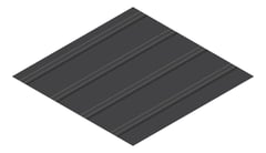 3D Presentation Image of Metal SheetCladding Fielders CDek MonumentMatt