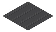 3D Presentation Image of Metal SheetCladding Fielders CDek Monument