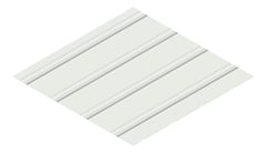 3D Presentation Image of Metal SheetCladding Fielders CDek ShaleGreyMatt