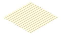 3D Presentation Image of Metal SheetCladding Fielders CorroMax21 ClassicCream