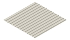 3D Presentation Image of Metal SheetCladding Fielders CorroMax21 Dune