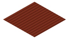 3D Presentation Image of Metal SheetCladding Fielders CorroMax21 ManorRed