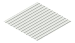 3D Presentation Image of Metal SheetCladding Fielders CorroMax21 ShaleGreyMatt