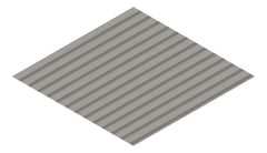 3D Presentation Image of Metal SheetCladding Fielders CorroMax21 Wallaby