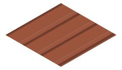 3D Presentation Image of Metal SheetCladding Fielders HiKlip630 Aries