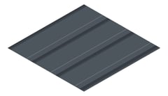 3D Presentation Image of Metal SheetCladding Fielders HiKlip630 Celestian