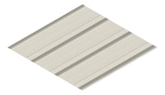 3D Presentation Image of Metal SheetCladding Fielders HiKlip630 Dune