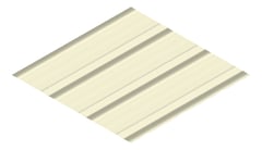 3D Presentation Image of Metal SheetCladding Fielders HiKlip630 EveningHaze