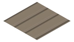 3D Presentation Image of Metal SheetCladding Fielders HiKlip630 Jasper