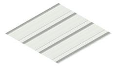 3D Presentation Image of Metal SheetCladding Fielders HiKlip630 ShaleGrey