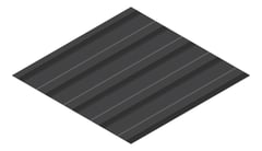 3D Presentation Image of Metal SheetCladding Fielders HiRib680 Monument