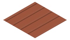 3D Presentation Image of Metal SheetCladding Fielders KingKlip700 SA Aries