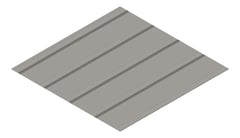 3D Presentation Image of Metal SheetCladding Fielders KingKlip700 SA Wallaby