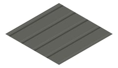 3D Presentation Image of Metal SheetCladding Fielders KingKlip700 SA WoodlandGrey