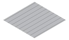 3D Presentation Image of Metal SheetCladding Fielders KingKlip700 WA Bluegum