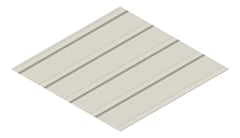 3D Presentation Image of Metal SheetCladding Fielders KingKlip700 WA Dune