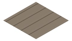 3D Presentation Image of Metal SheetCladding Fielders KingKlip700 WA Jasper