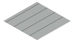 3D Presentation Image of Metal SheetCladding Fielders KingKlip700 WA Windspray