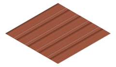 3D Presentation Image of Metal SheetCladding Fielders LoRib NSW VIC Aries