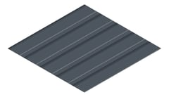 3D Presentation Image of Metal SheetCladding Fielders LoRib NSW VIC Celestian